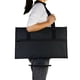 thumbnail image 2 of Seitruly Estuche de transporte de pantalla de computadora portátil de tela esmerilada Bolsa de almacenamiento de asa de elevación portátil Carpetas de archivos Negro, 2 of 6