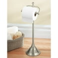 thumbnail image 3 of Moen Sage Brushed Nickel Freestanding Toilet Paper Holder, 3 of 4