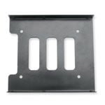 

Black Metal 2.5 to 3.5 SSD Mounting Adapter Bracket Hard Drive Holder