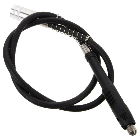 HOMEMAXS  Flex Shaft Adapter Attachment Rotary Tool Bits Portable Wall-mounted Bracket Black