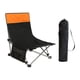 thumbnail image 3 of Silla de Camping Silla Plegable con Bolsa de Almacenamiento con Almacenamiento Silla de Playa Sillón para Parque Césped Oficina Deportes al Aire Libre Negro, 3 of 8