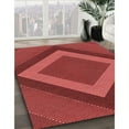 thumbnail image 2 of Ahgly Company Indoor Rectangle Patterned Tomato Sauce Red Area Rugs, 2' x 5', 2 of 6