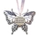 thumbnail image 1 of Qarigey Adornos de ángel con colgante de mariposa de recuerdo para papá, recuerdo de cinta de mariposa con letras plateadas, conmemoración de seres Ropa, zapatos y accesorios Miscelánea Papá Qarigey AP007121-01, 1 of 6