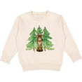 thumbnail image 2 of Inktastic Alaska Moose and Trees Toddler Sweatshirt, 2 of 4