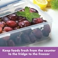 thumbnail image 2 of LocknLock Easy 54-ounce 100% Leakproof - Dishwasher - Freezer & Microwave Safe - Essentials Rectangular Food Storage Container, 2 of 8