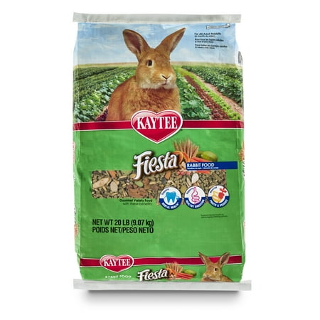 - Kaytee Fiesta Rabbit Food 20 Pounds