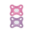 thumbnail image 3 of (3 pack) MAM Comfort Pacifier, 0-3 Months, Girl, 2 pack, 3 of 8