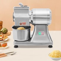 0.75HP 550W Electric Cheese Grinding Machine, 40kg/88.18lbs/h, Cheese Grinder with Stainless Steel Bucket for Garlic, Nuts, Ginger 110V