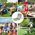 thumbnail image 4 of Mmeneyy Foldable Lounge Chair - Oxford Cloth Portable Beach Lounger | Lightweight Beach Chair for Adults | Folding Portable Beach Lounger Tanning Mat for Sunbathing, 4 of 5