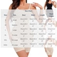thumbnail image 3 of Women's Seamless Shapewear Set Camisole and Shaping Shorts 2 Piece Tummy Control Body Shaper for Everyday Wear 3XL, 3 of 6