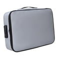 thumbnail image 5 of Abbraccia Document Bag Travel File Bag, Storage Pouch, Multi Layer Card Case, Papers Storage Box for Home Office Documents Certificates Grey, 5 of 10