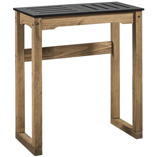 Manhattan Comfort Table à Manger 31" Hauteur Comptoir en Noir