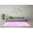 thumbnail image 3 of Ahgly Company Indoor Square Abstract Pink Contemporary Area Rugs, 7' Square, 3 of 4