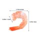 thumbnail image 2 of 5Pcs Food Model Artificial Shrimp Food Photo Prop Realistic Fake Shrimp Decoration, 2 of 3
