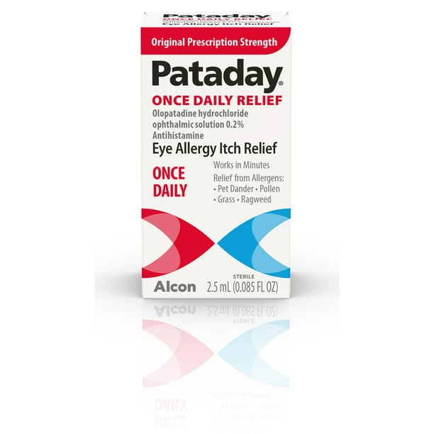 Pataday Once Daily Eye Care Allergy Relief Eye Drops, 2.5 ml Walmart