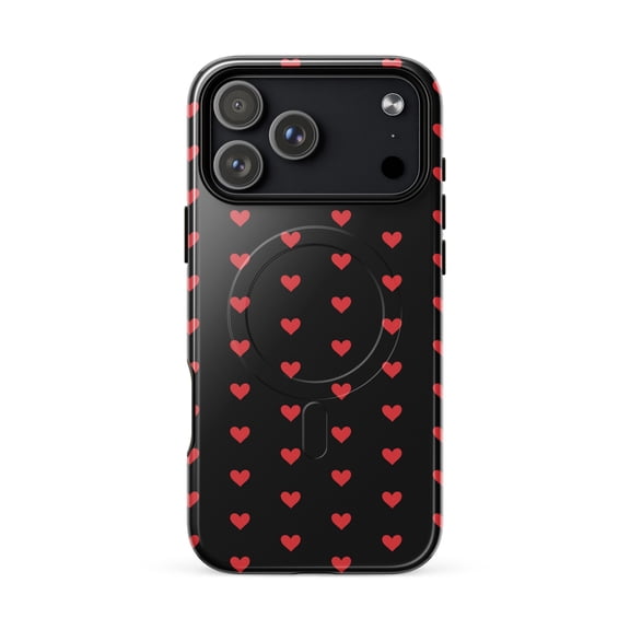 Magnetic Phone Case for iPhone 17 Pro Max - Bold Hearts