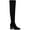 Black Suede, variant on INC Womens Windee Faux Leather Tall Over-The-Knee Boots