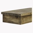 thumbnail image 2 of Hometrends Float Shelf Medium Stain, 2 of 4