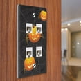 thumbnail image 3 of WIRESTER 4-Port Wall Plate for Keystone Jacks Modular Inserts Ethernet Cable, Halloween Spider Pumpkin, 3 of 6