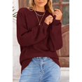 thumbnail image 4 of PRETTYGARDEN Women's Winter Sweaters Casual Crew Neck Long Sleeve Pullover Ribbed Knit Loose Fit Sweater Tops, 4 of 10