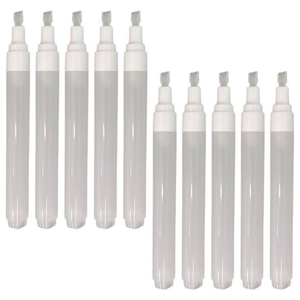 Empty Ink Pen Tubes 10pcs set, Refillable Empty Pen, Watercolor Oil Making Pen Barrels Tube for Lettering, Illustration, Drawing, Painting BLESIY Bolígrafos Rellenables Tubo Vacío