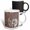 Multicolor, variant on 3drose, Morocco, Erfoud. Details of Ammonites, and Other Fossils., 11oz Two-tone Black Mug