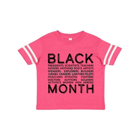 

Inktastic Black History Month- Occupations and Identities Gift Toddler Boy or Toddler Girl T-Shirt