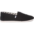 thumbnail image 2 of Toms Alpargata Men's Recycled Cotton Canvas Slip On Trainers In Black Size 10.5, 2 of 6