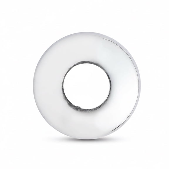 Faucet Escutcheon Chrome Trim Plate Replacement with Durable Brass Construction