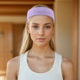 thumbnail image 6 of Unique Bargains Comfortable Headband Elastic Headband for Sport Light Puple 1 Pc, 6 of 6