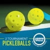 Franklin Sports 2 Player Pickleball Paddle + Ball Set - Wood Starter Set