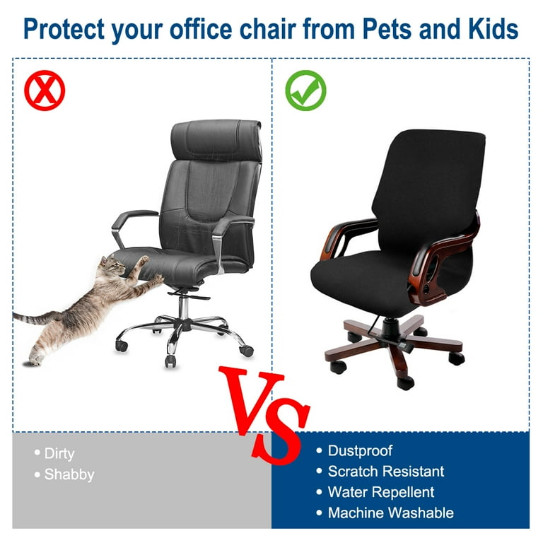 Unique bargains spandex jacquard office chair cover sale