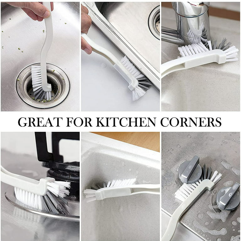 2 Pcs Kitchen Scrub Brush Suction Cup Sink Dish Washing Vegetable Scrubber  11, 1 - Kroger
