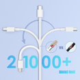 thumbnail image 3 of Cable CarPlay USB-A a USB-C de 2 paquetes, 0,9 m, Qalirvis, 3 of 7