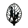 thumbnail image 1 of Wovilon Home Decor Mother'S Day Decorative Leaves Souvenirs Black Wrought Iron Ornaments Gifts, 1 of 5