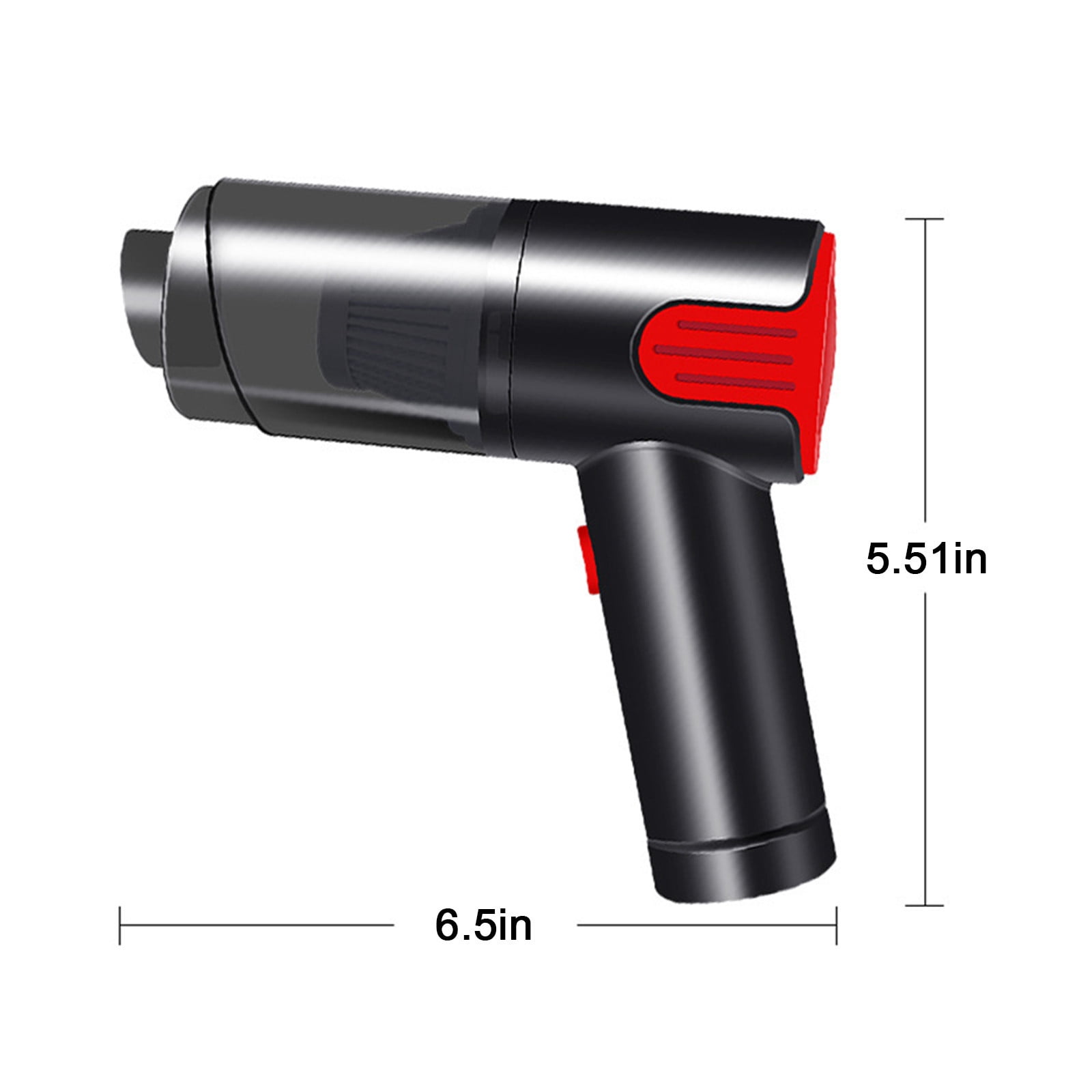 Handheld Wet & Dry Vacuum Cleaner, Portable, Powerful Suction, Long Cable, for Cars & Home, Lightweight, with Attachments, Ergonomic Design