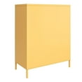 thumbnail image 2 of Novogratz Cache 2 Door Metal Locker Style Storage Accent Cabinet, 2 of 9