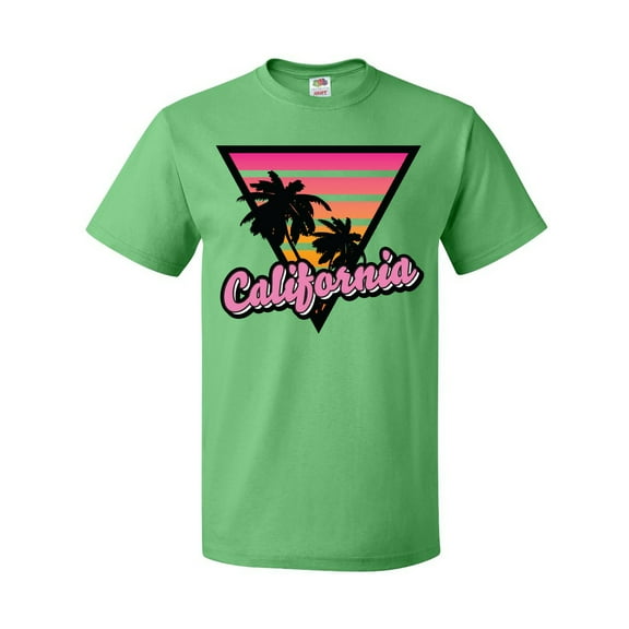 Inktastic California with Triangle and Palm Trees T-Shirt