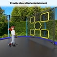 thumbnail image 2 of 14Ft Trampoline for Kids & Adults, Segmart 2024 Upgraded Recreational Trampoline with Enclosure Net, Reinforced Design Outdoor Trampoline with 1000LBS Weight Capacity, Birthday Gifts for Boys/Girls, 2 of 8