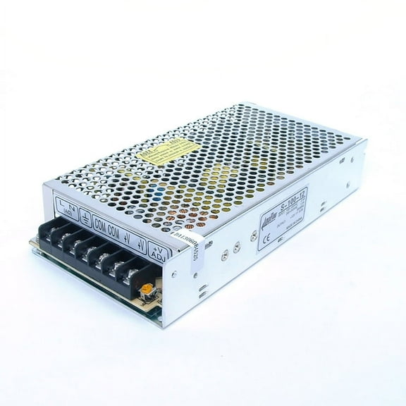 AmpFlow S-100-12 100W, 8.5A, 12V DC Power Supply