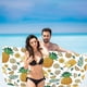 thumbnail image 4 of Manta de Playa a Prueba de Arena Toalla de Playa de Fibra Ultrafina, Toalla de Baño de Color Ultra Claro, Manta de Playa Anti Arena, Toalla Multipropósito de la Piscina de Viajes 30x60 Pulgadas Toalla, 4 of 6