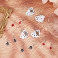 thumbnail image 2 of 6 Pairs Poker Dangle Earrings Creative Playing Cards Earrings Hearts Poker Spade Earring Lightweight Cards Party Gifts for Woman Sister Friends Multi-color, 2 of 7