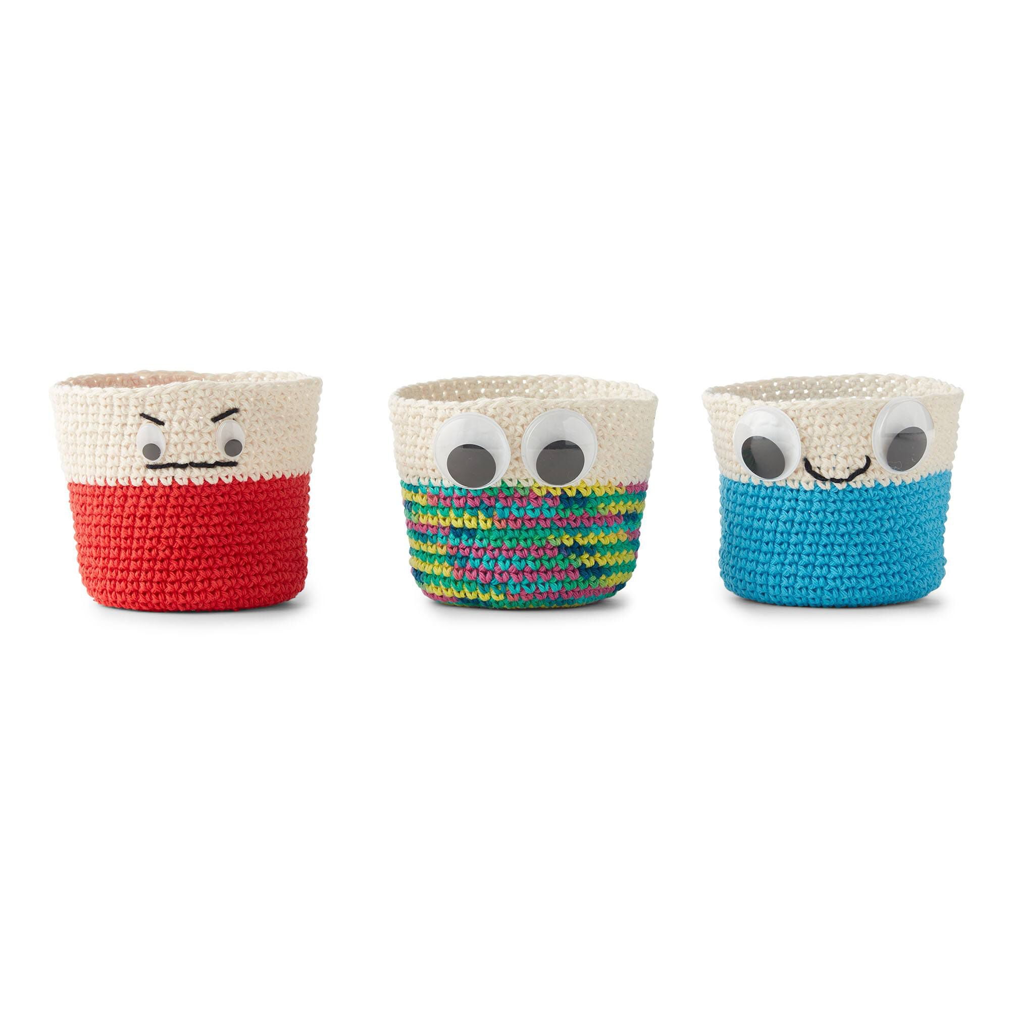 (3 pack) Peaches & Creme Solid 4 Medium Cotton Yarn, Black Currant 2.5oz/70.9g, 120 Yards