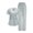 Gray, variant on Scrubs for Women Comfortable Scrubs Set Short Sleeve V-Neck Button Front 5 Pockets Full Elastic Waistband Four-Way Stretch Moisture-Wicking Antimicrobial Caregiver Nursing Medical Uniforms