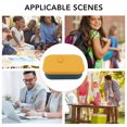 thumbnail image 4 of Boîte à Bento en Silicone pour Enfants, Conteneurs de Stockage Alimentaire Rectangulaires Incassables Boîte à Lunch en Silicone Étanche 3 Compartiments Conteneur de Stockage Alimentaire pour Adultes, 4 of 8