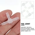 thumbnail image 3 of Miangastore 10pcs Plastic Hose Tee Joints T Shape 3 Ways Joints Pipeline Connectors, 3 of 9