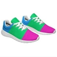 thumbnail image 6 of Polysexual Flag Shoes Mens Womens Running Sneakers Mesh Breathable Jogging Walking Shoes White Size 6, 6 of 7