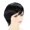 Black, variant on Men Cosplay Wig Synthetic Hair Short Hairstyle for Party Daily Life