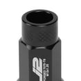 thumbnail image 4 of J2 Engineering LN-T7-034-125-BK J2 Engineering 7075 Aluminum M12 x 1.25 20 Pcs 50mm Open End Lug Nut Set with Adapter Black, 4 of 6