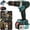 Deluxe Version, variant on 【2-Speed Brushless Drill】13mm Cordless Impact Drill-High Power Lithium-Ion Electric Drill for Ice/Concrete/Metal,Rechargeable Pistol Grip Design